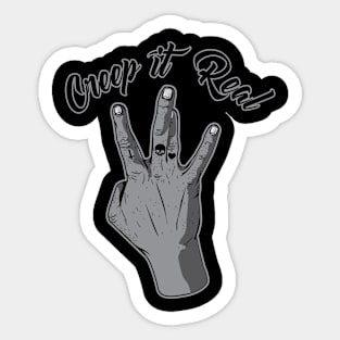 Creep It Real Sticker